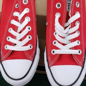 Womens size 6.5 red Converse